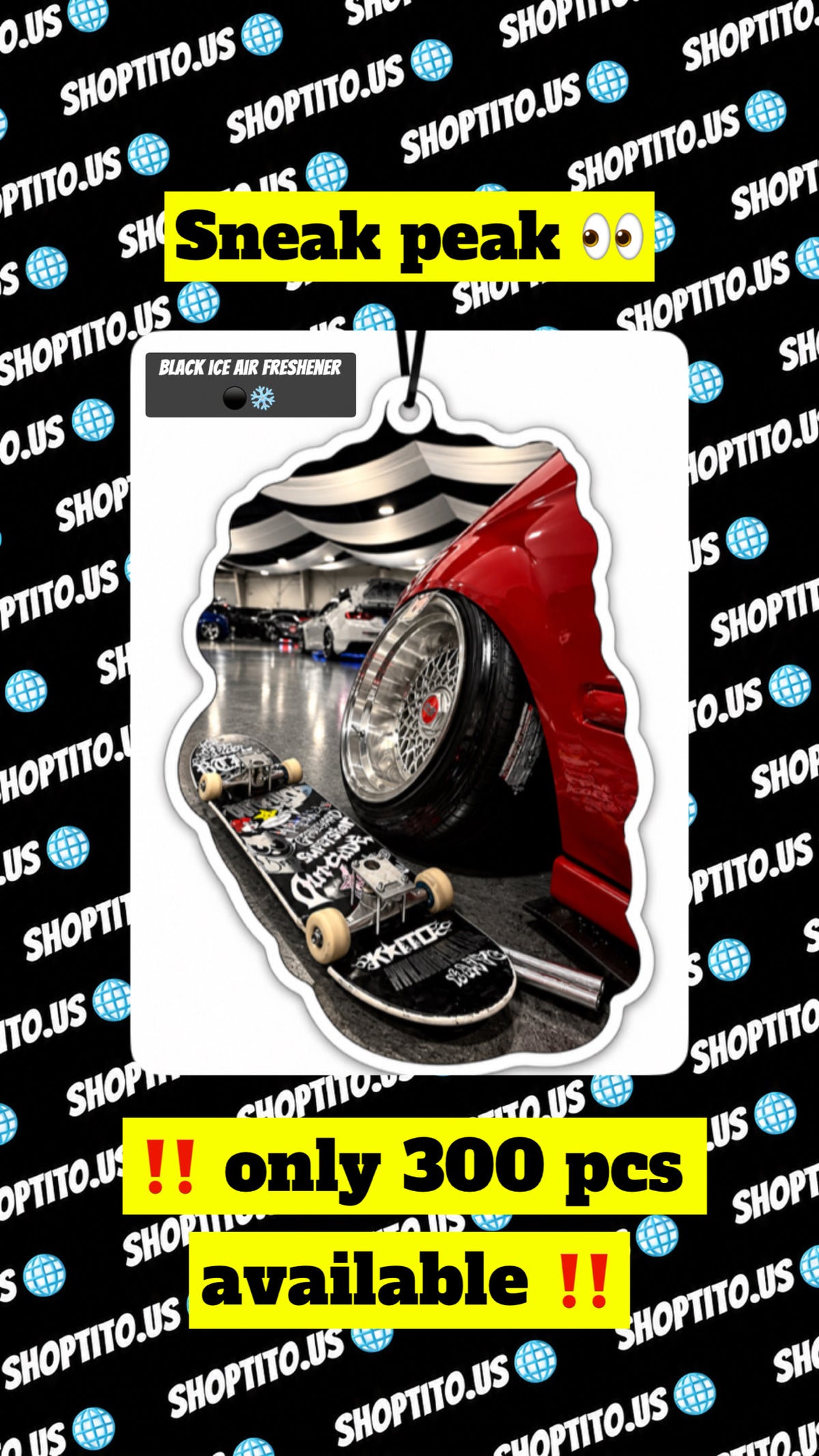Air Freshner BLACK ICE Scent