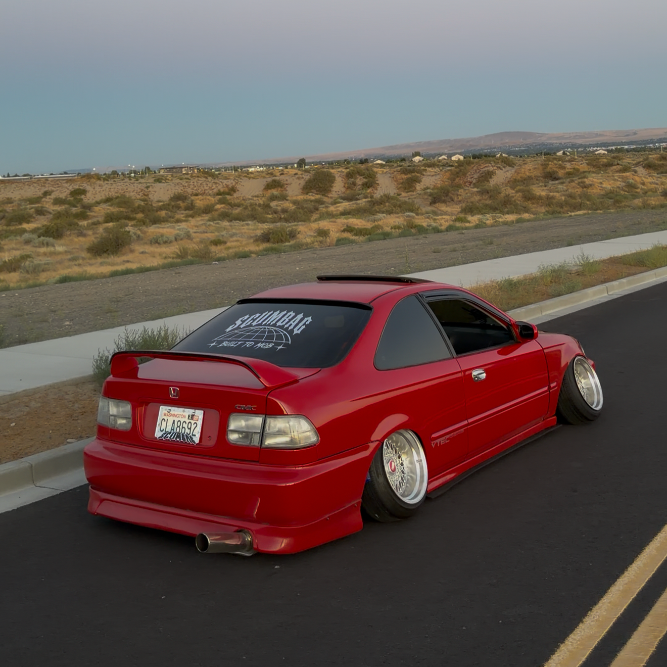Rear Window BANNER - Built To Mob